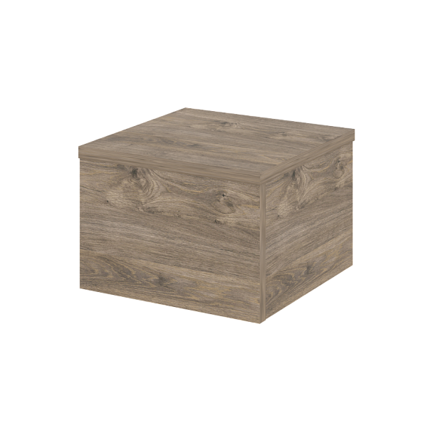 Onix Накладка угловая низкая внешняя левая О.R-NU.N.VNE (L) Тиквуд темный 432*432*297 - Вид 1