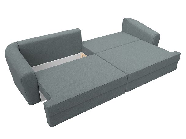 Диван прямой Милтон Рогожка серый - Вид 9