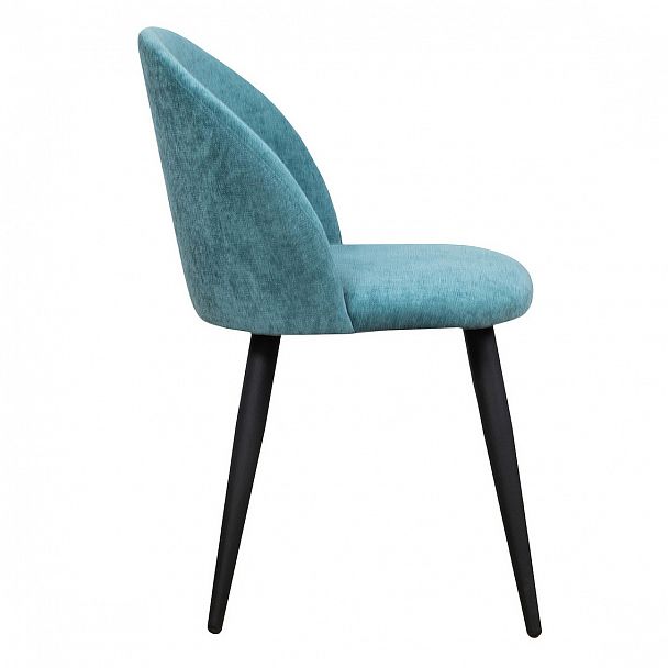 Стул Solar, голубой шенилл - Вид 5