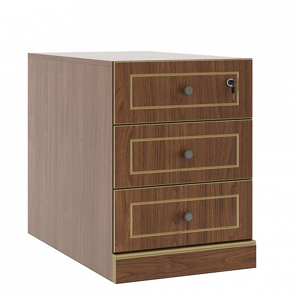 Тумба приставная левая Vienna 45x75x62 орех - Вид 1