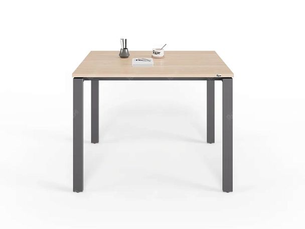 UNITY РМС8-10 ДУБ СОНОМА Стол на металлокаркасе прямой 1000х800х750 - Вид 3
