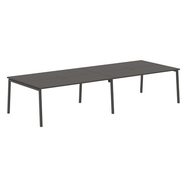 Стол 4-х местный ELWST 3513 Мокко/Мокко 3526х1346х750 EDIS - Вид 1