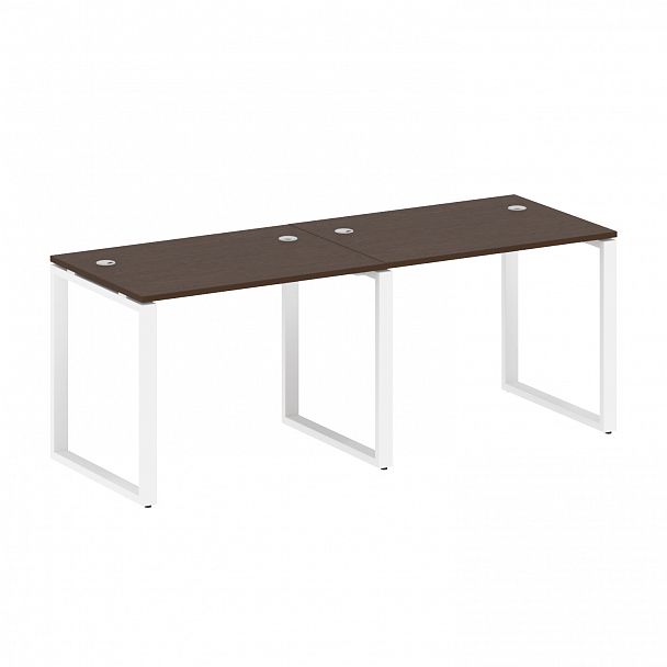 Рабочая станция "Metal System" БО.СМ-2.1 венге/белый - Вид 1