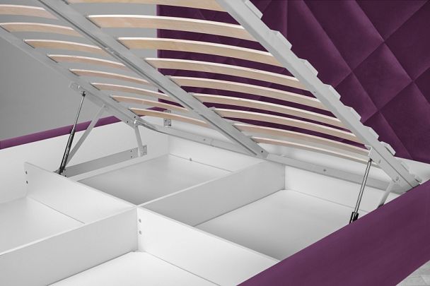 Кровать «Сидней 2» 120 темно-розовая - Вид 4