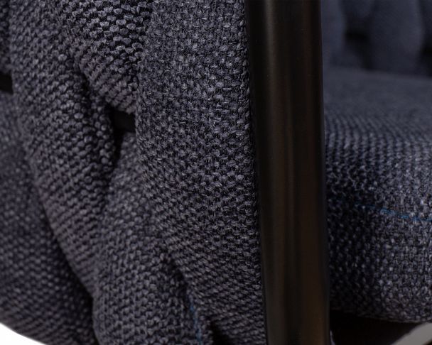 Стул обеденный DOBRIN MATILDA (синяя ткань (LAR-275-29)) - Вид 8