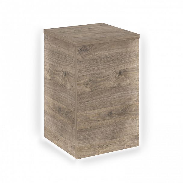 Накладка угловая высокая внешняя с подсветкой "Onix" О.R-NU.V.VNE.S тиквуд темный - Вид 2