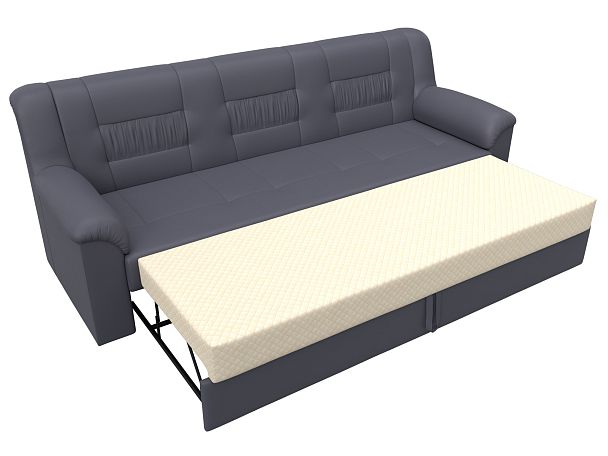 Диван прямой Карелия Экокожа серый - Вид 7