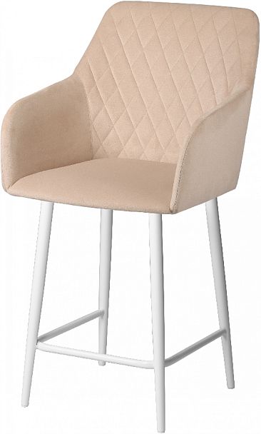 Комплект полубарных поворотных кресел Барли К, Confetti cream/белый, 3 шт. - Вид 2