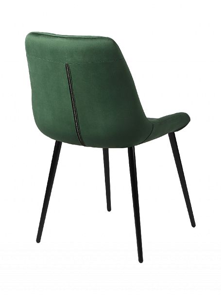 Комплект стульев Эйден, Confetti deep forest/черный, 2 шт. - Вид 4