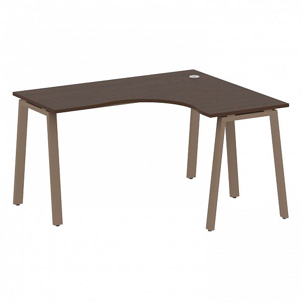 Стол "Metal System" БА.СА-3 венге/мокко - Вид 1