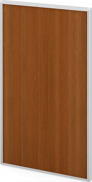 Модуль сплошной "Мобильные офисные перегородки «Логика»" ПК-ЛГ-МДС200х120Д-В1-35 миланский орех светлый - Вид 1