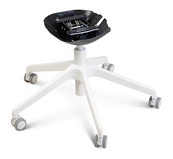 Стул подъемно-поворотный Sheffilton SHT-ST31-C1/S154 пепельный/белый - Вид 7