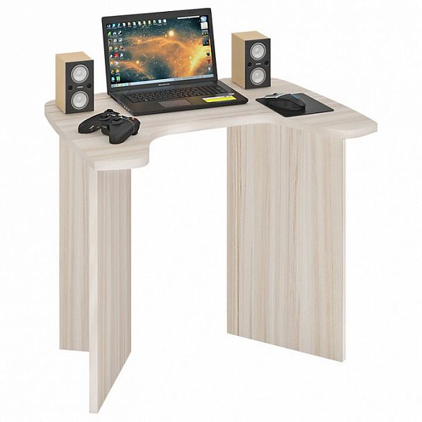 Стол компьютерный Домино Лайт СКЛ-Игр90 Карамель - Вид 2