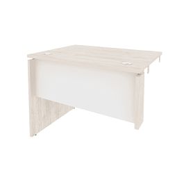 Onix Стол-приставка левый к опорным элементам O.SPR-1.7 (L) Денвер светлый/Белый бриллиант 980*720*750 - Фото предпросмотра