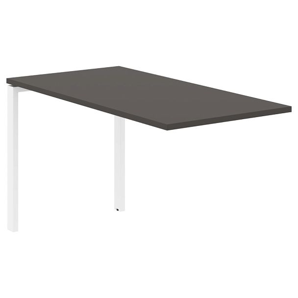 Брифинг-приставка EUB 1367 Мокко/Белый 1360х670х750 EDIS - Вид 1