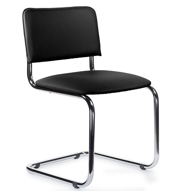 Сильвия Стул Хром APM Z-11 черный - Вид 2