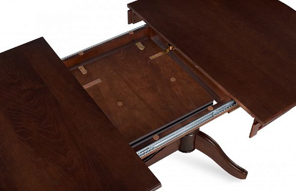 Стол деревянный раздвижной Барэнт 130(170)х90х76 Античный орех - Вид 7