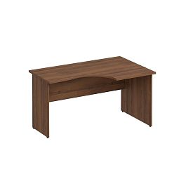Стол эргономичный правый Комфорт К.122 французский орех - Фото предпросмотра