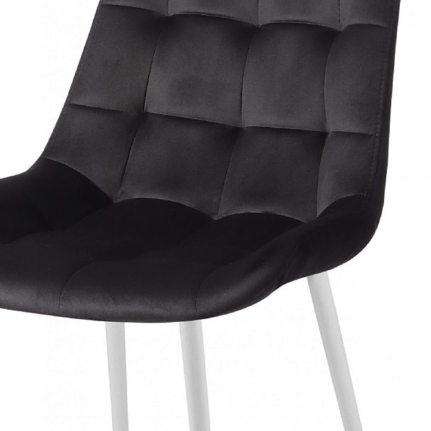 Стул Эйден, черный H75/белый - Вид 6