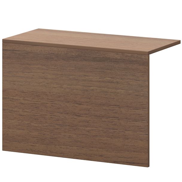 Накладка для стойки А-652 Орех 810x380x560 Ресепшн - Вид 1