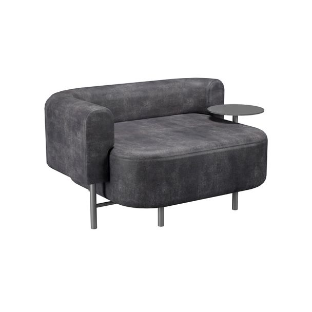 Кресло Jacare, натуральная кожа - Вид 1