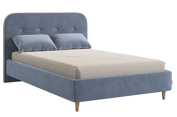 Кровать с основанием Лео 120х200 см KM1.2-19.2347 - Вид 2