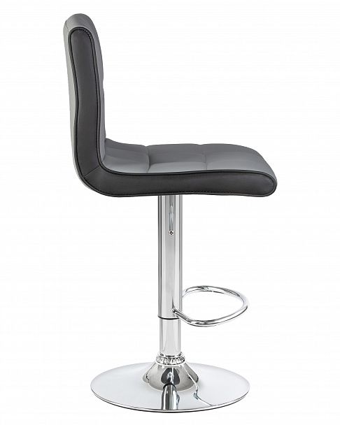Стул барный DOBRIN CANDY (светло-серый-чёрный) - Вид 4