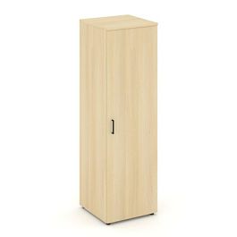 Стайл Проджект Гардероб узкий глубокий SN.GB-002 Акация Лорка/Черный Ручки 600*600*1982 - Фото предпросмотра