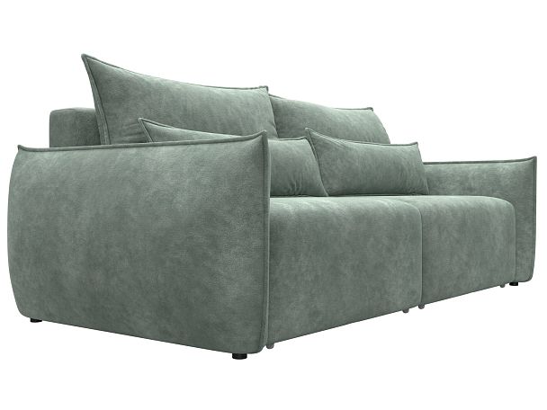 Диван прямой Лига-051 НПБ Велюр зеленый - Вид 3