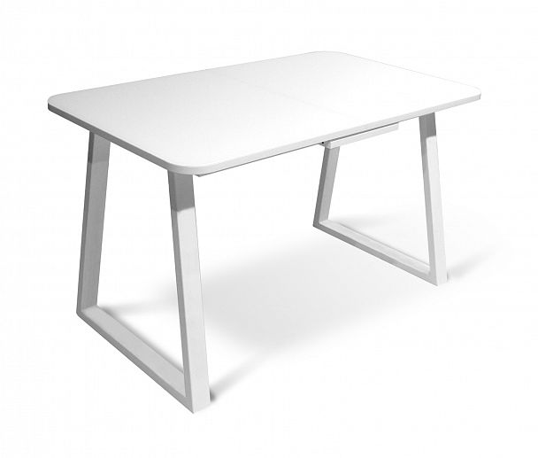 Стол раздвижной Sheffilton SHT-T40/130-160 белый глянцевый/белый - Вид 1