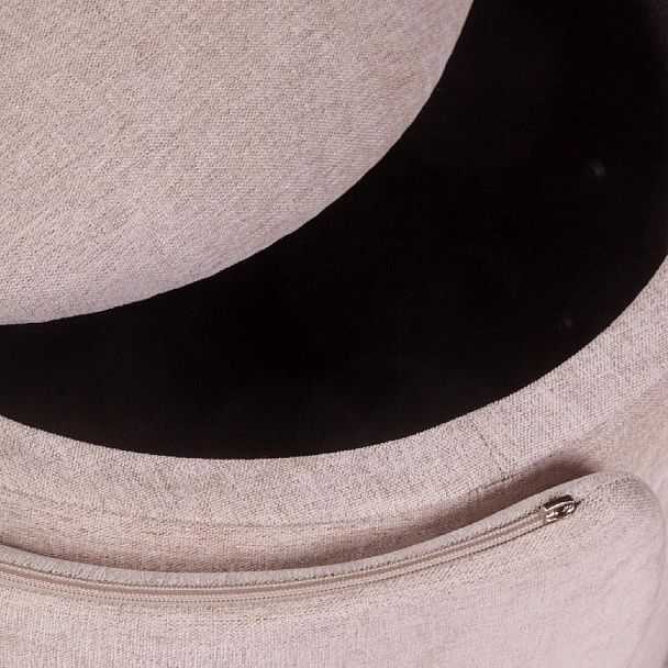 Пуф с кручением Bubble, шенилл puffy бежевый - Вид 13