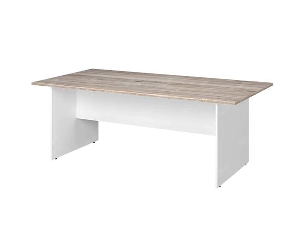 TANDEM RTD005-200-MA Конференц-стол прямоугольный ун-й 2000х1000х750 Дуб Маувелла/Белый - Вид 1