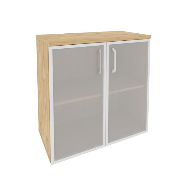 Onix Шкаф низкий широкий O.ST-3.2 R Тиквуд светлый 800*420*823 - Вид 1