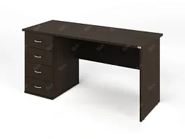 ЛАЙТ / LIGHT RLG007-15x6L Однотумбовый стол 150x60x75 Венге - Фото предпросмотра