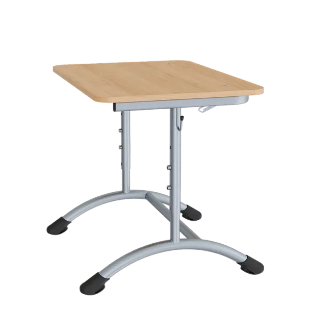 Парта Экстра 1М, регулируемая, с углом наклона столешн., 4-6 гр.р - Вид 3