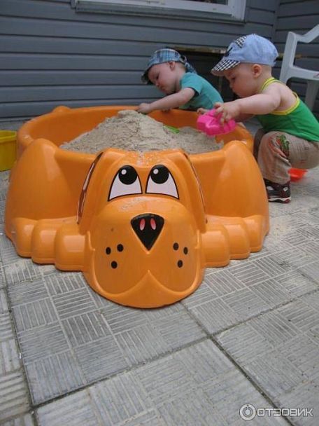 Песочница Sheffilton KIDS Собачка 373 голубой - Вид 10