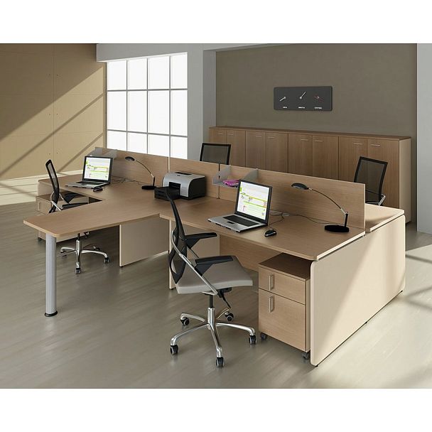 Шкаф с 2-я файлобоксами закрытыми Аккорд 49H041 - Вид 14