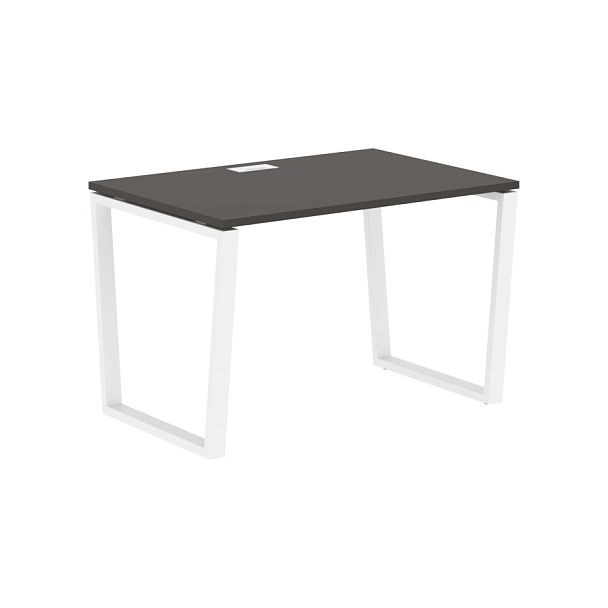 Стол прямой EVST 1180 Мокко/Белый 1160х800х750 EDIS - Вид 1