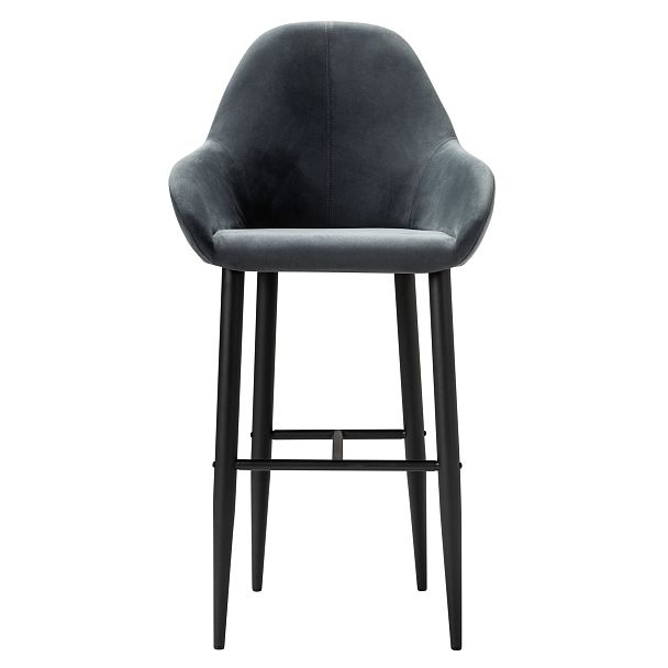 Кресло Бар.Kent Diag grey/черный - Вид 3