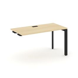 Style Project Next Стол-приставка к опор. элем. SN-59P.OPRS-002 Акация Лорка/Металл Черный/Черный Заглушка 1180*600*750 - Фото предпросмотра