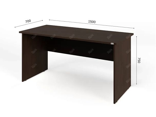 ЛАЙТ / LIGHT RLG002-15x7 Прямоугольный стол 150x70x75 Венге - Вид 2