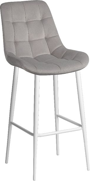 Комплект барных стульев Эйден, Confetti silver/белый, 4 шт. - Вид 3
