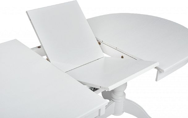 Стол деревянный раздвижной Барэнт 150(190)х90х76 Белый - Вид 7