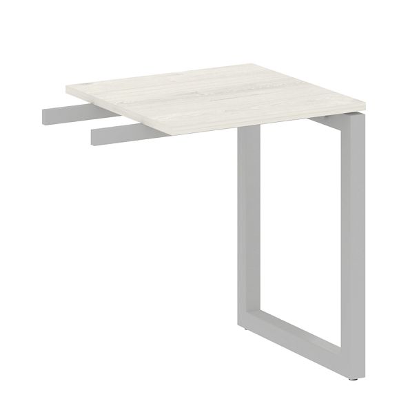 Metal System Quattro Приставной элемент на О-образном м/к 50БО.ПР-1 Дуб наварра/Серый металл 600*600*750 - Вид 1