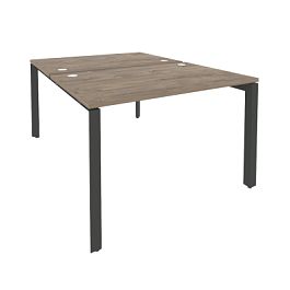 Onix Рабочая станция на П-образном м/к O.MP-D.RS-2.2.8 Тиквуд темный/Антрацит металл 1180*1635*750 - Фото предпросмотра