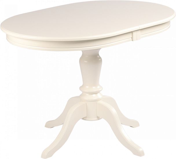 Стол деревянный раздвижной Анфея 110(150)х75х76 Слоновая кость - Вид 1