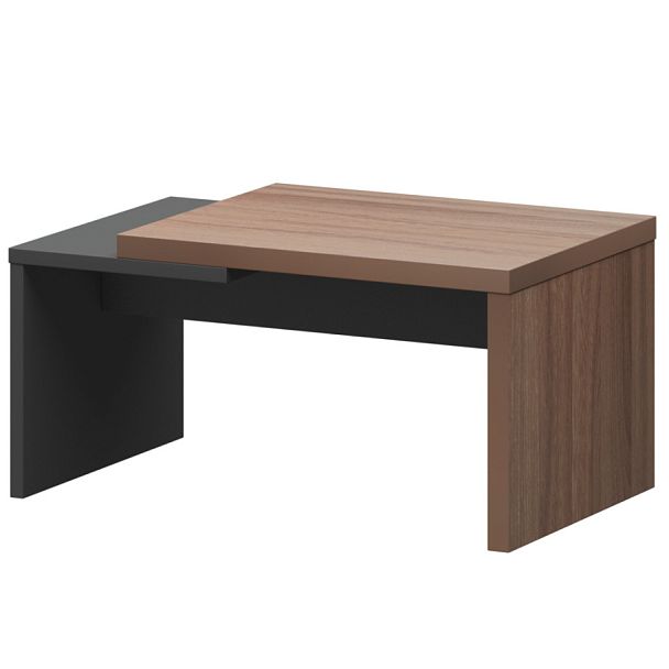 Стол журнальный KZH-09 Темный шимо/Графит 900x550x450 Кортез - Вид 1