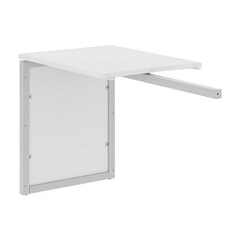 Брифинг приставка XQPR 869 Белый/Алюминий 800х600х750 XTEN-QP - Фото предпросмотра