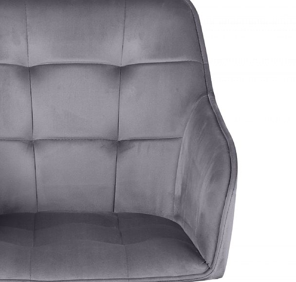 Кресло поворотное Мони, темно-серый H-15/белый - Вид 8