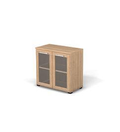 SMART/СМАРТ RS042-78Х44 Шкаф с витриной рама мдф з/с xдф 786х436х737 Швейцарский вяз - Фото предпросмотра